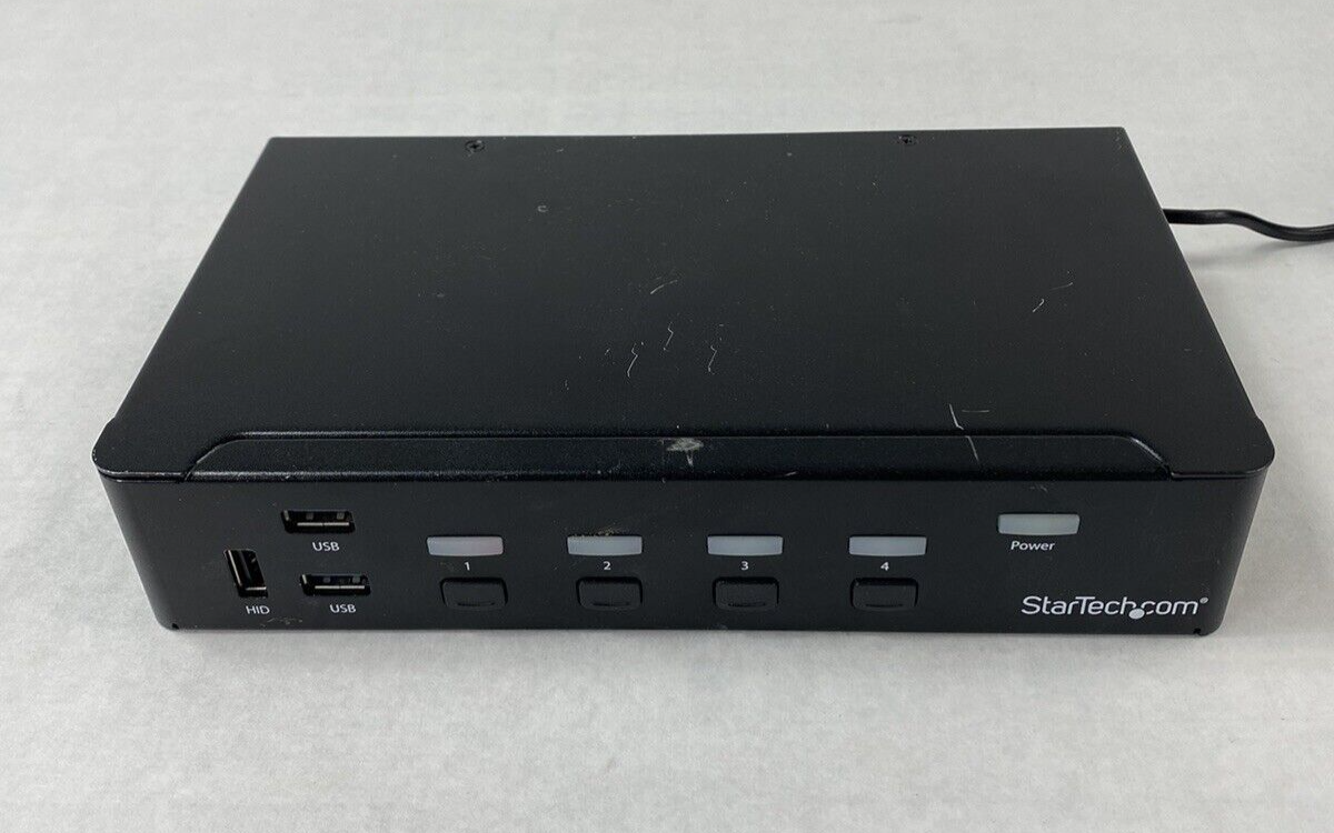StarTech SV431HDU3A2 Rev 2 4-Port HDMI KVM Switch with USB 3.0 Hub