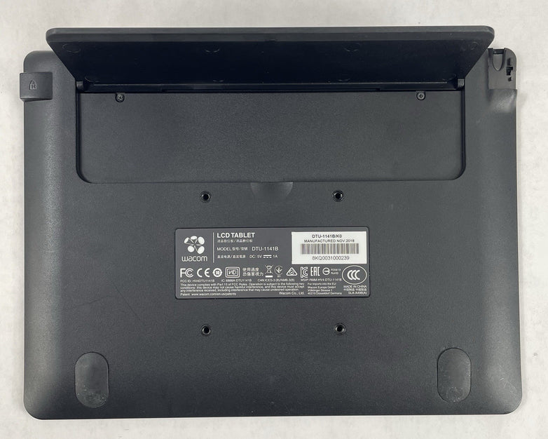Wacom DTU-1141B 10.1" FHD Drawing Tablet - Bent/No Stylus Cable/Power Cord/READ