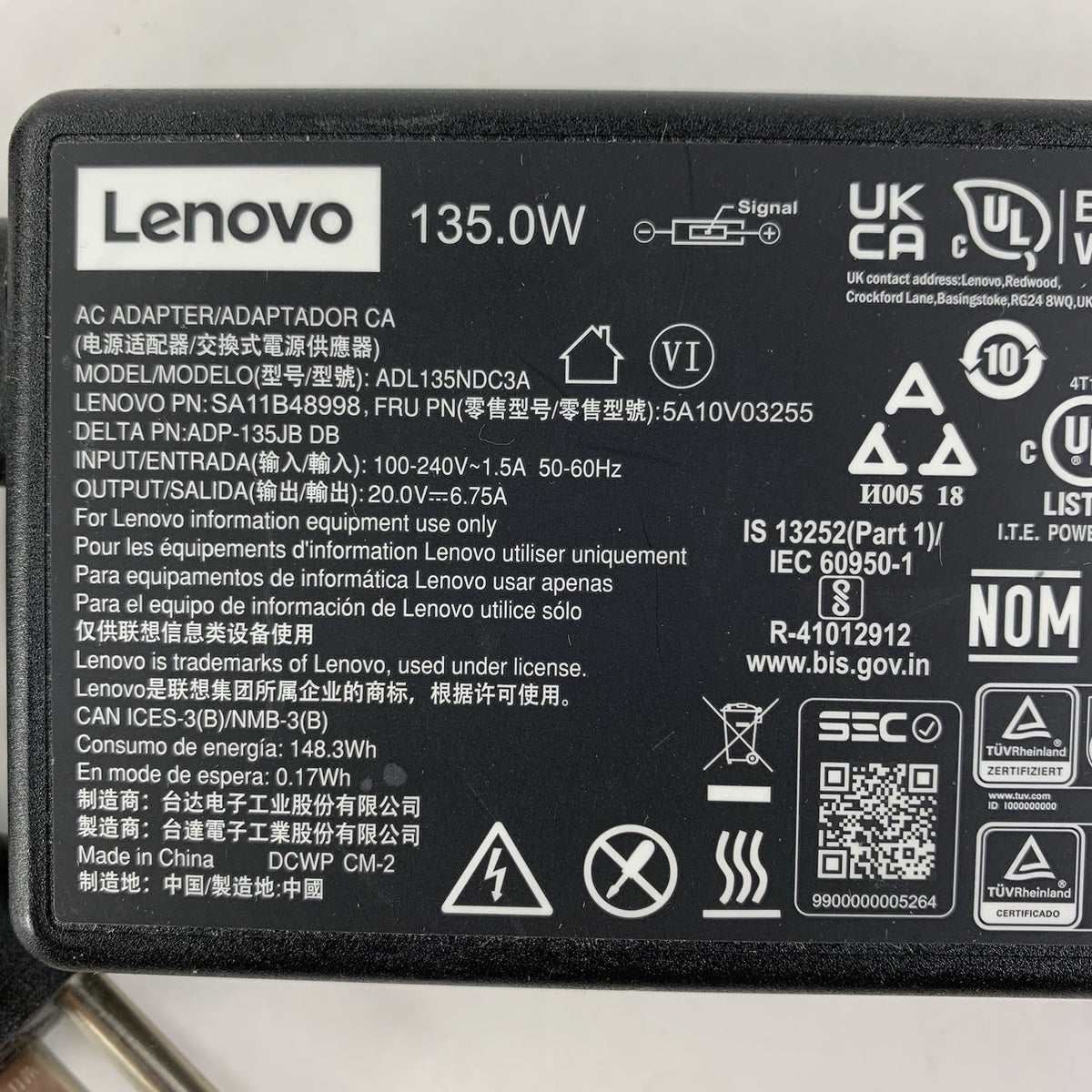 Lenovo ADL135NDC3A AC Adapter - Lot of 35