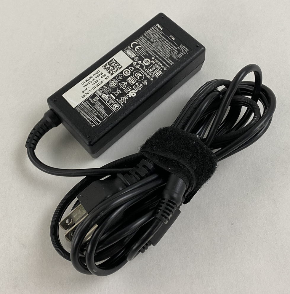 Lot of 6 Dell LA65NS2-01 DP/N: 06TM1C 65W 195V 3.34A 7.4mm Tip AC Adapter