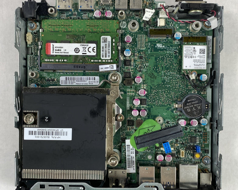 HP EliteDesk 800 G2 Mini 35w Core i5-6500T 2.5GHz 8GB RAM WiFi No HDD/OS No Fan