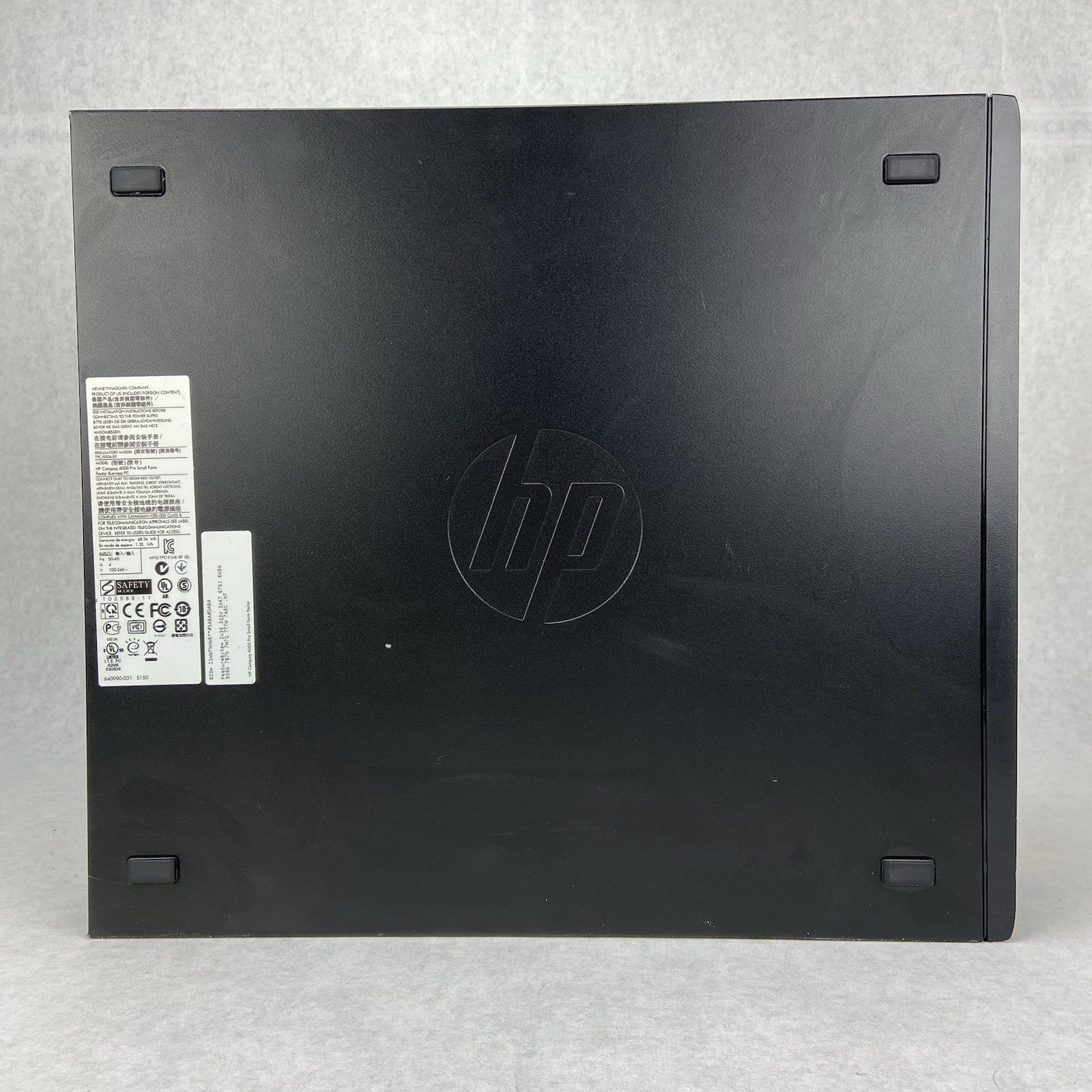 HP Compaq 4000 Pro SFF Intel Pentium Dual Core E6600 3.06GHz 4GB RAM No HDD No O4