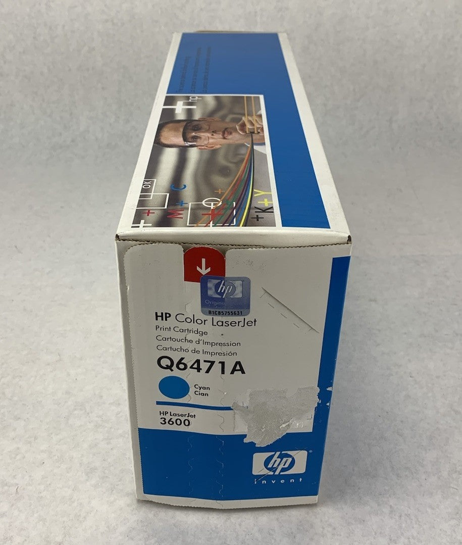 HP Color LaserJet Q6471A Cyan Toner4