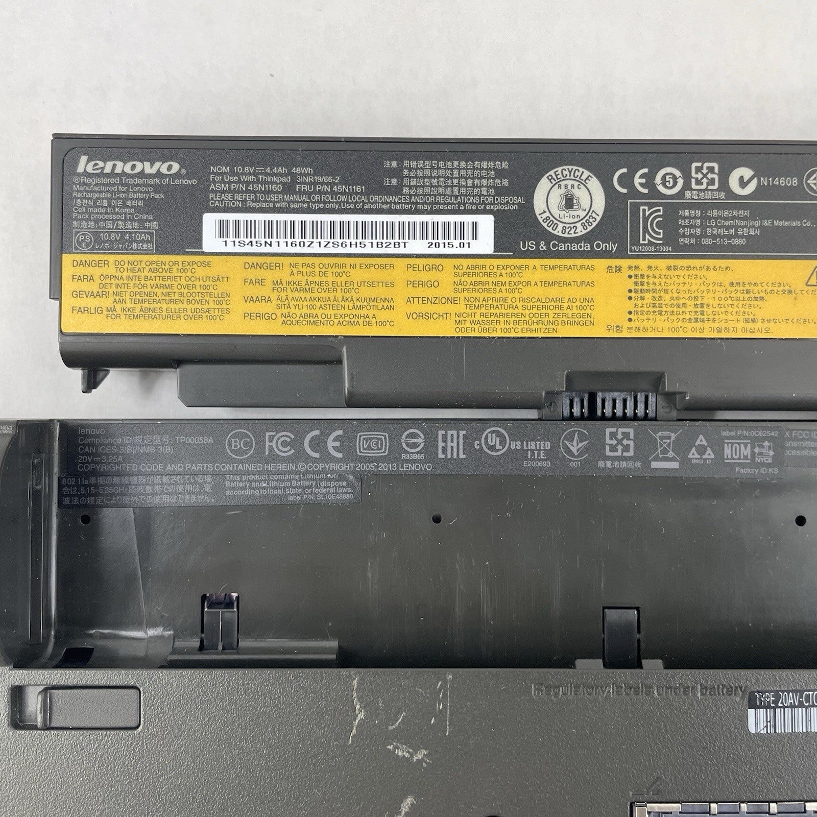 Lenovo ThinkPad L540 15.6" i5-4200M 2.50 GHz 8 GB RAM No SSD/OS/AC19