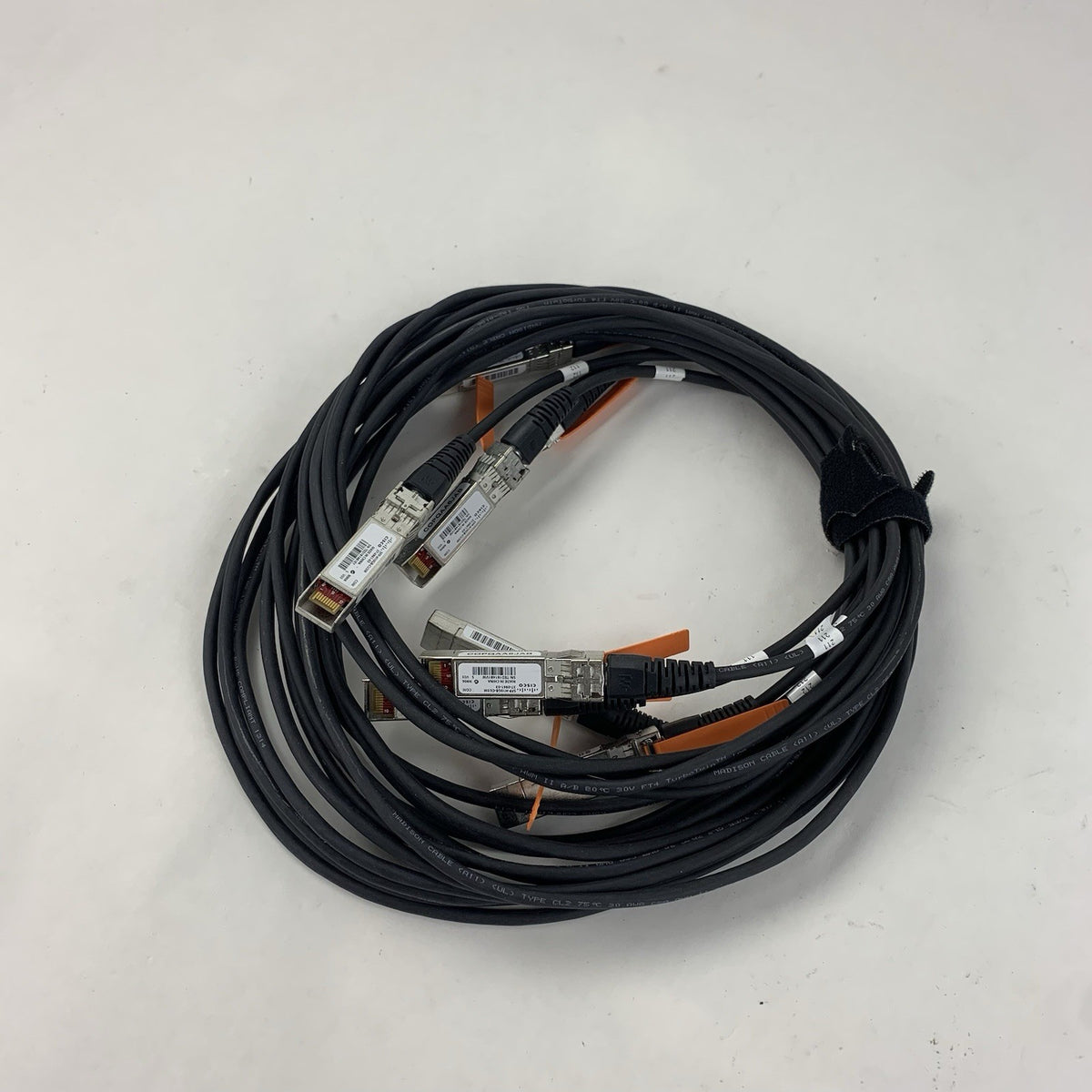 Cisco SFP-H10GB-CU3M 10GBASE-CU Passive Cable 3M - Lot of 8 - Untested1