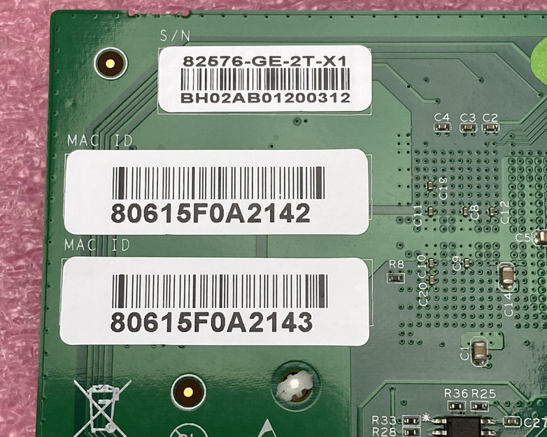 CNA/NIC 82576-GE-2T-X1 Ethernet Converged Network Adapter 1.25G Intel 82576