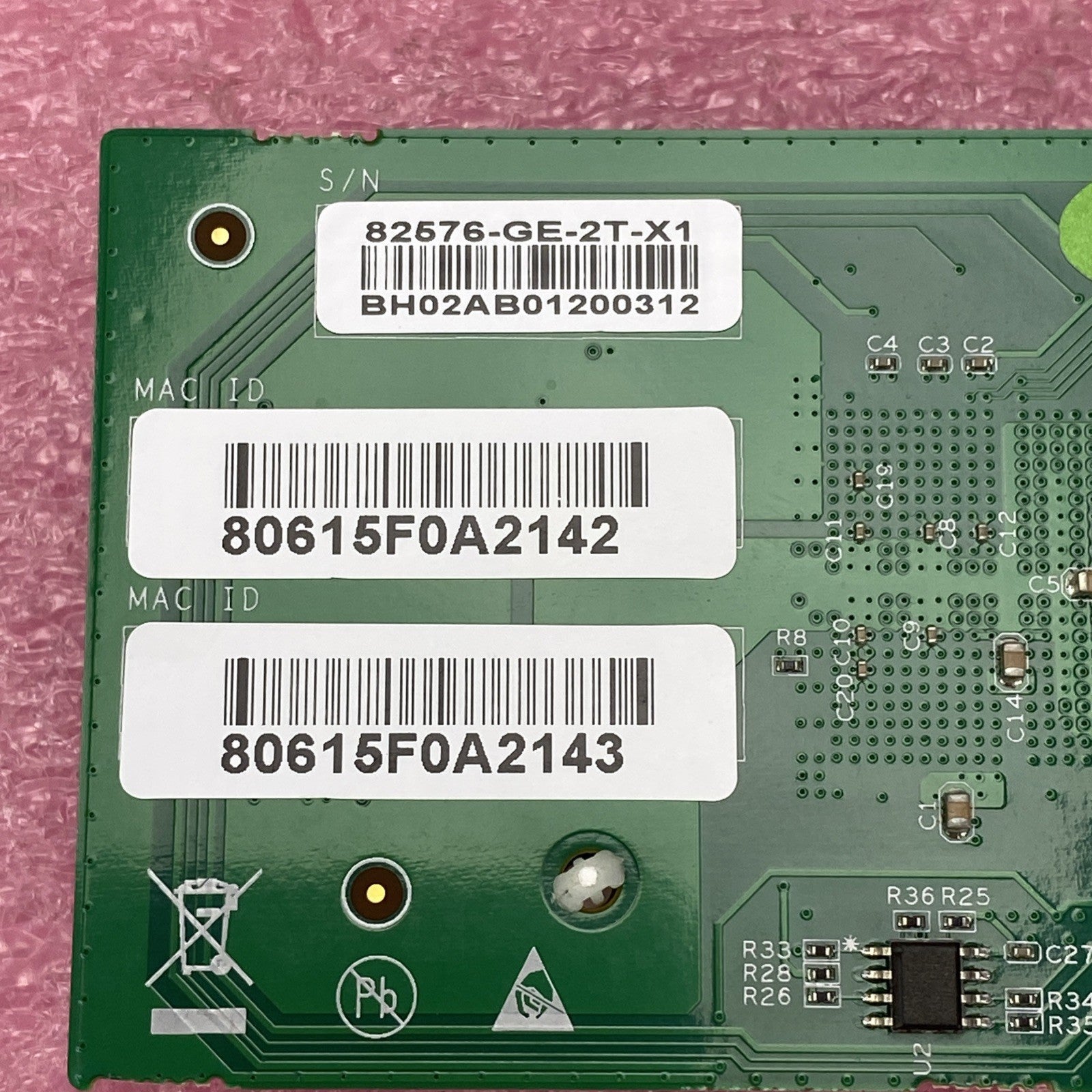 CNA/NIC 82576-GE-2T-X1 Ethernet Converged Network Adapter 1.25G Intel 8257613