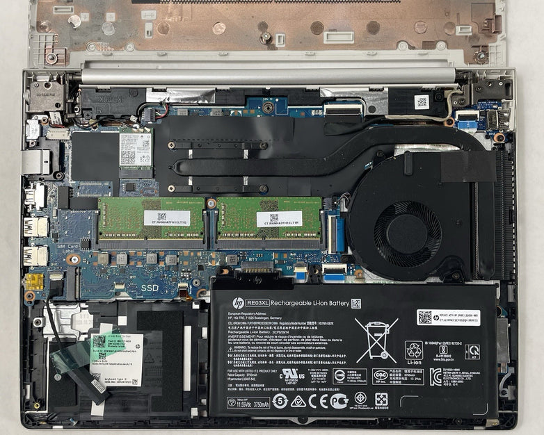 HP mt22 Thin Client 14" Celeron 5205U 1.90 GHz 8 GB RAM No SSD/OS/AC- CMOS