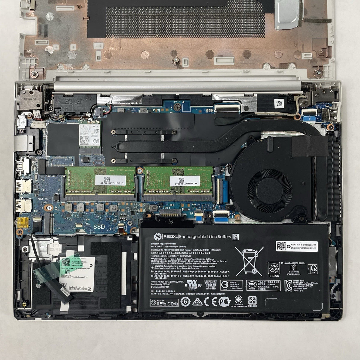 HP mt22 Thin Client 14" Celeron 5205U 1.90 GHz 8 GB RAM No SSD/OS/AC- CMOS19