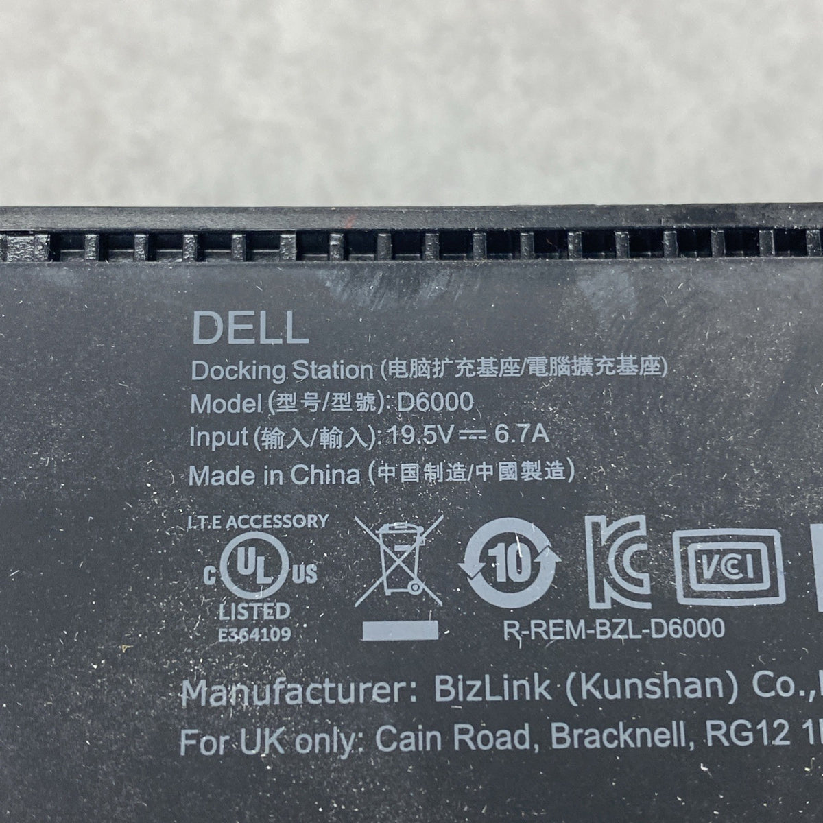 Dell D6000 USB-C and USB Docking Station - No AC Adapter Lot of 29