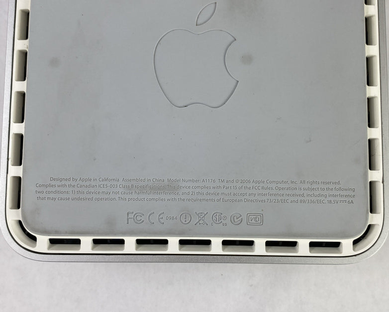 Apple Mac Mini A1176 2006 Core Solo T1200 1.5GHz 512MB RAM No HDD No OS No AC