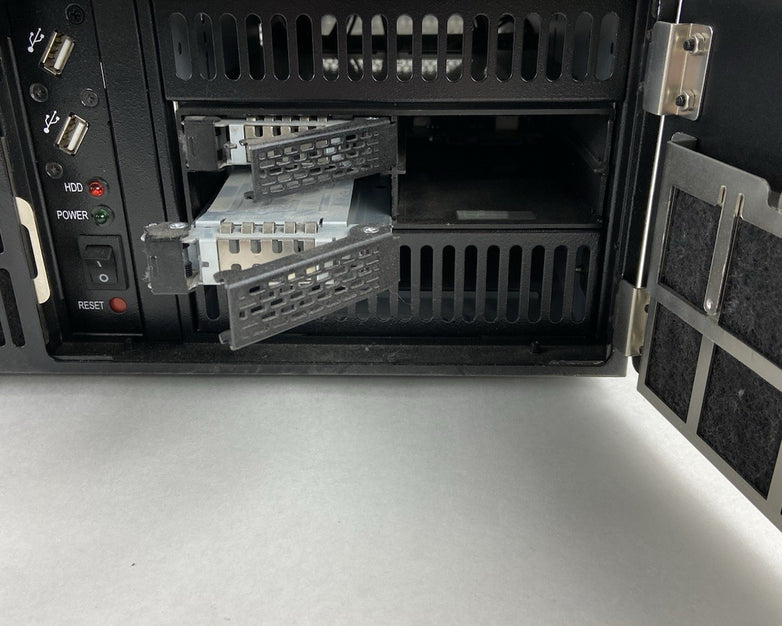 General Technics Silent 3U Rackmount Server Chassis Antec EA-500D 500W PSU