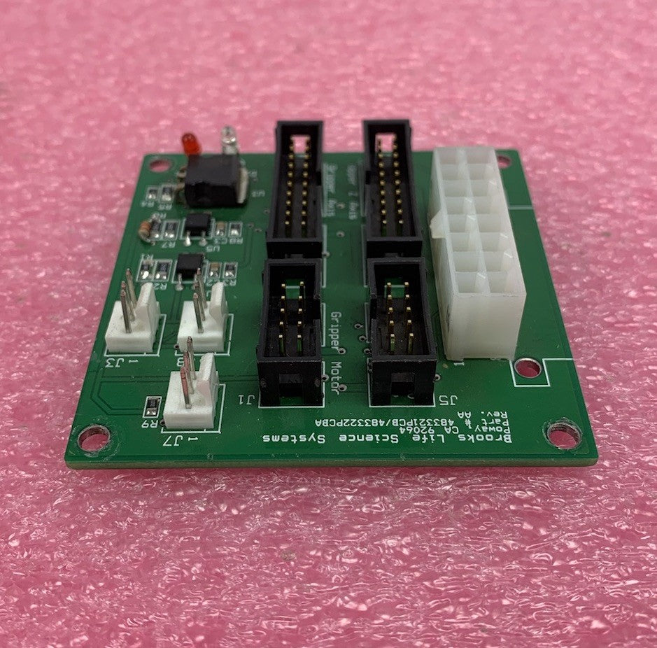 Brooks Systems 483321/483322 PCB REV. AA Circuit Board
