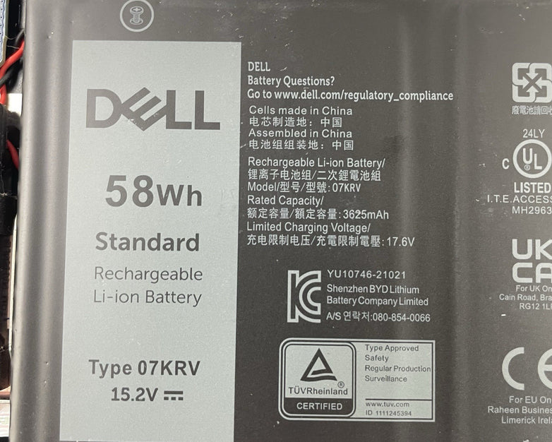 Dell Latitude 7330 13.3" i7-1265U 4.15 GHz 32 GB RAM No SSD/OS/AC - Bad Bottom