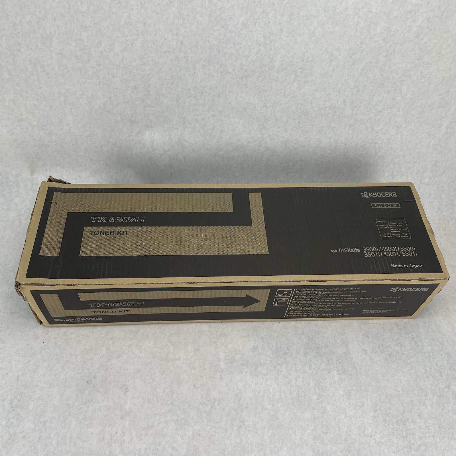 Kyocera TK-6307K Black Toner Cartridge 35K Pages, OEM-Open/Worn Box4