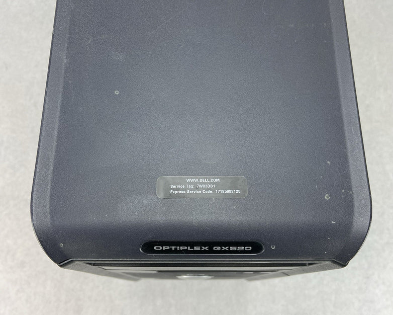 Dell Optiplex GX520 MT Intel Pentium 4 2.8GHz 1GB RAM No HDD No OS XP COA