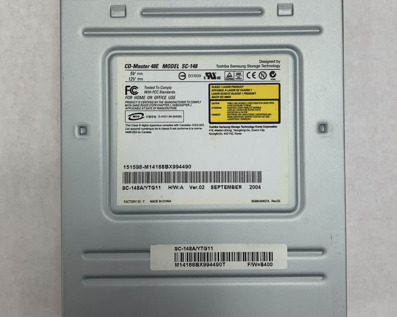 Toshiba Samsung CD-Master 48E SC-148 CD Rom Disc Drive