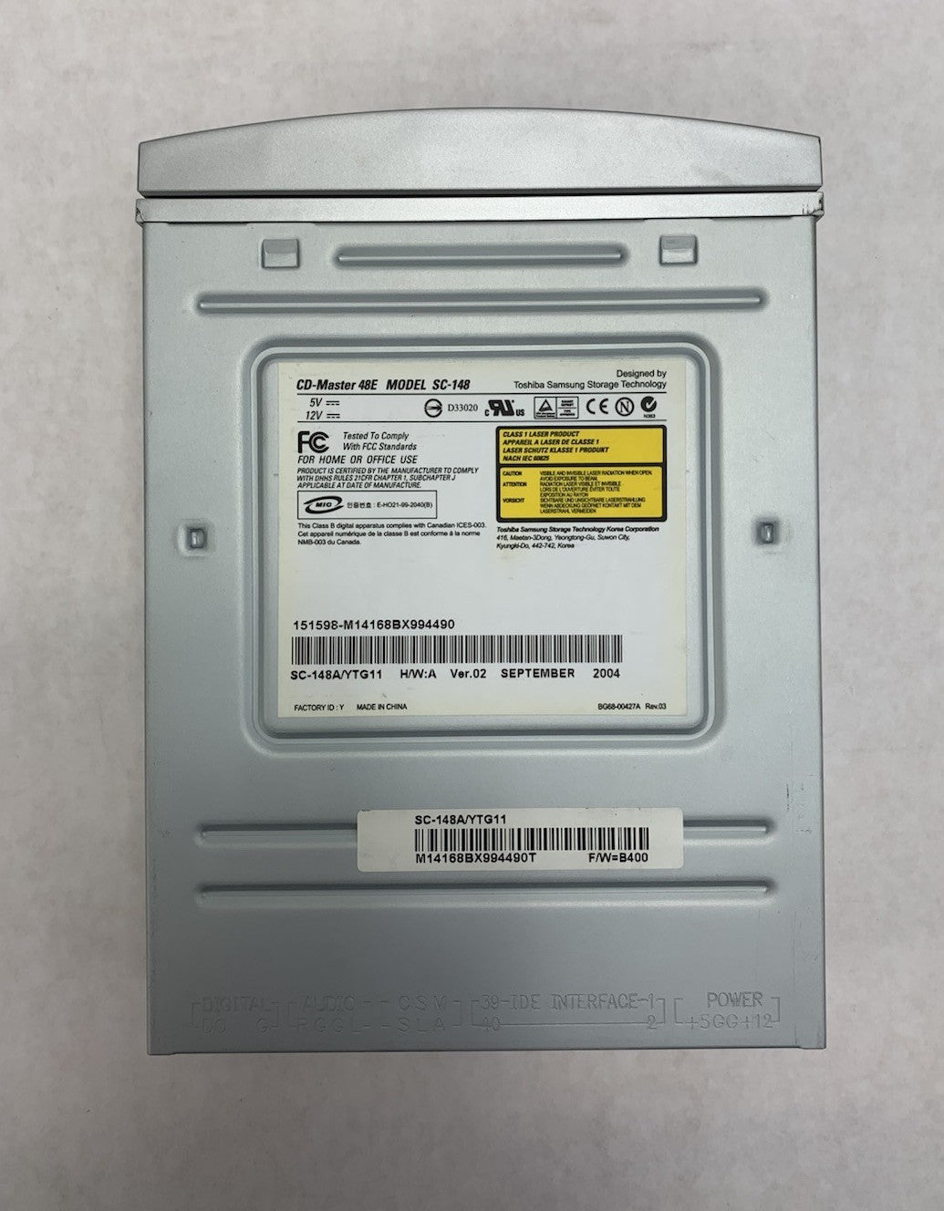 Toshiba Samsung CD-Master 48E SC-148 CD Rom Disc Drive6