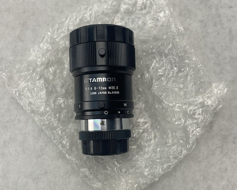 Tamron M12VM612 6-12mm F/1.4 1" C mount CCTV Camera Focal Lens