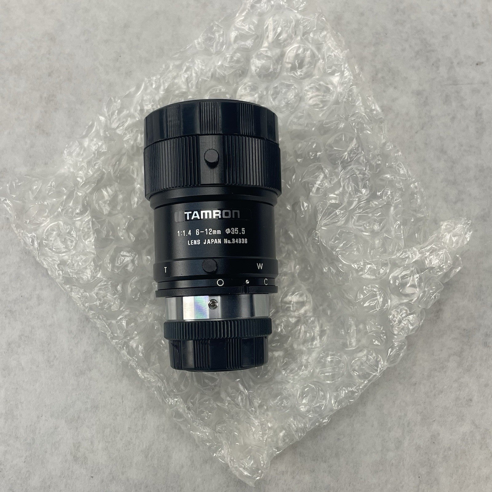 Tamron M12VM612 6-12mm F/1.4 1" C mount CCTV Camera Focal Lens3
