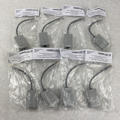 Lot of 8 Nordx CDT ISDN NPS51170-01L1 Terminating Resistor 100 Ohm