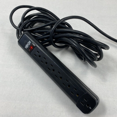 Tripp-Lite PS725B 25FT Surge Protector 7 Outlet Power Strip Tested