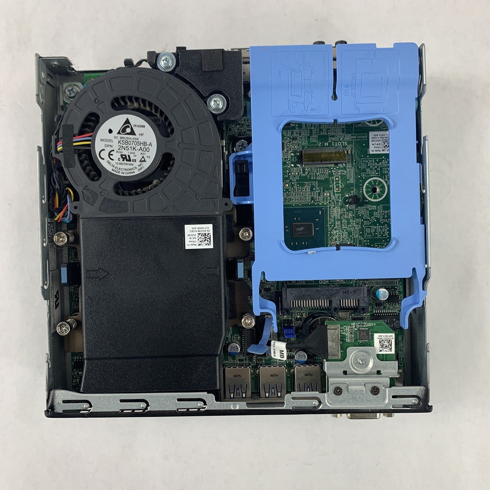 Dell OptiPlex 7040 USFF i5-6500T 2.5 GHz 8 GB Ram No OS No HDD No AC