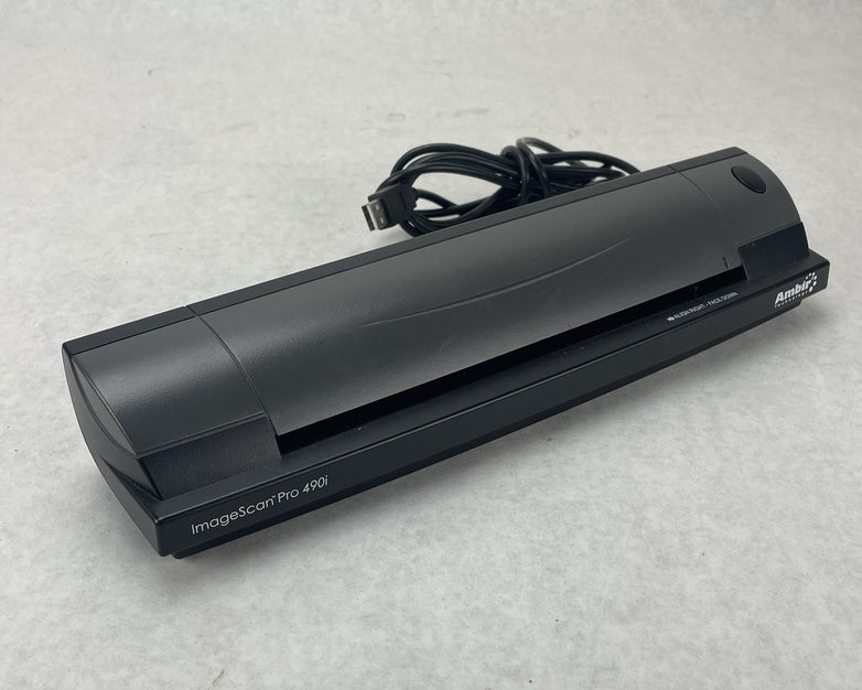 AMBIR DS490-3 ImageScan Pro Portable Mini-USB Sheetfed Scanner 490i