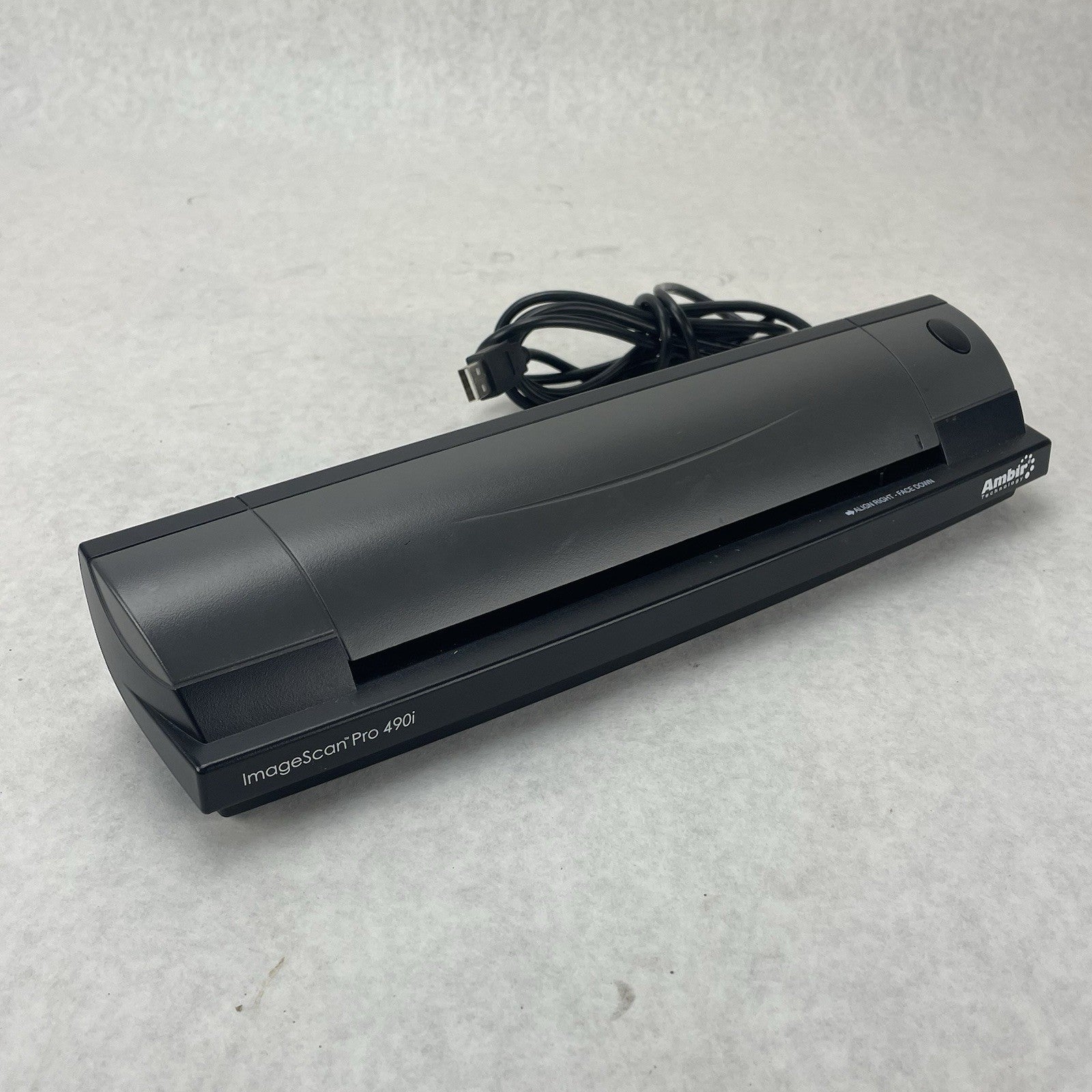 AMBIR DS490-3 ImageScan Pro Portable Mini-USB Sheetfed Scanner 490i0
