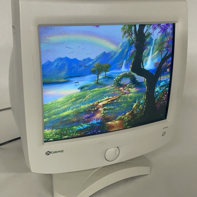 Gateway EV700  Computer Monitor Tested No Power Cord No VGA