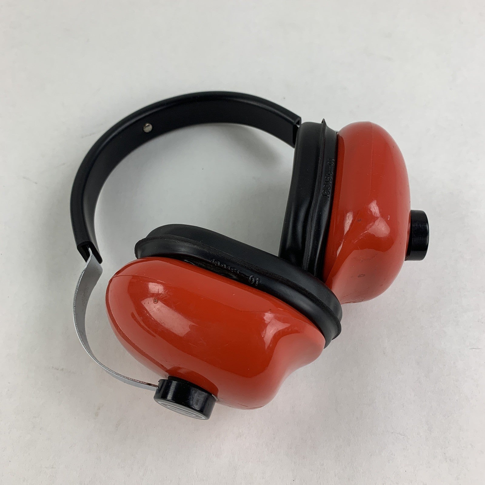 David Clark Company 310S Protective Headgear 12489G-02 Red Vintage