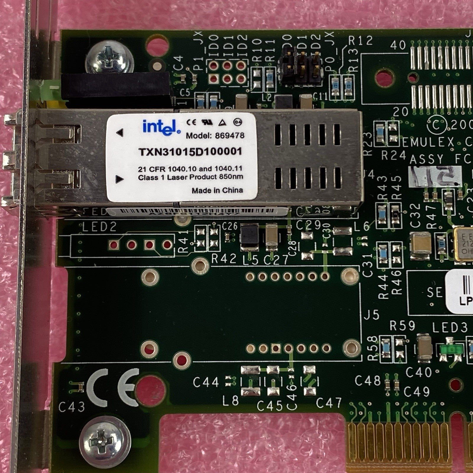 IBM 03N5014 PCI-x 2.0 Single-Port 4Gbps Fibre Channel Network Adapter (Lot of 2)3