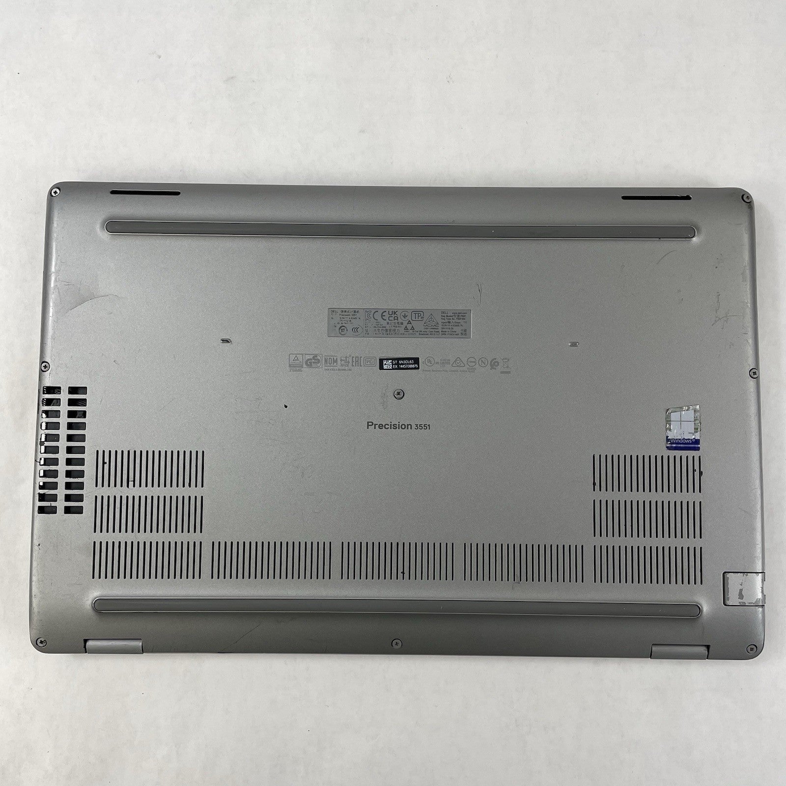 Dell Precision 3551 15.6" i5-10400H 2.60 GHz 16 GB RAM No SSD/OS/AC/Batt - READ16
