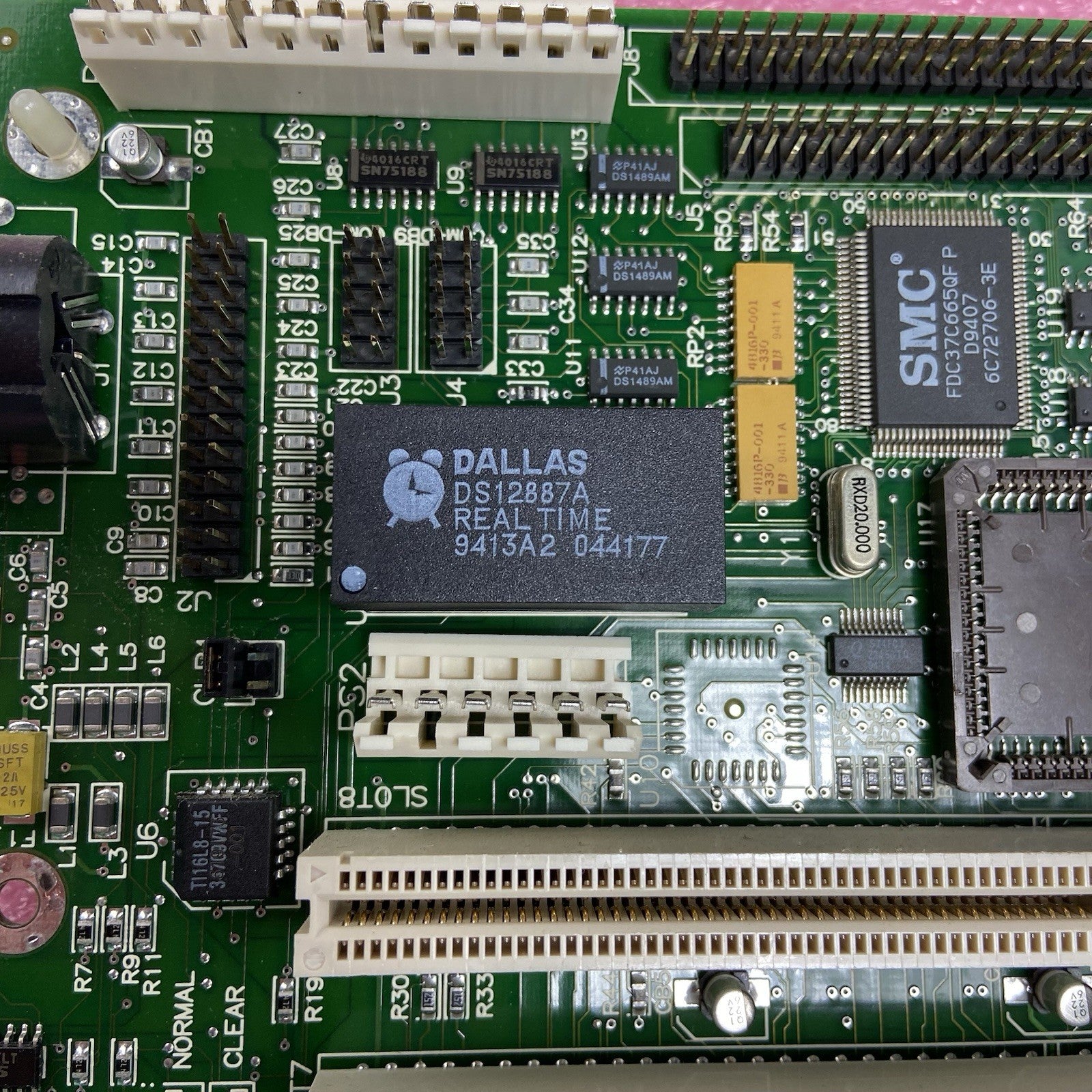 Vintage Zeos Pantera PBA 617850-006 Motherboard Pentium 90MHz 47MB RAM 5X ISA8