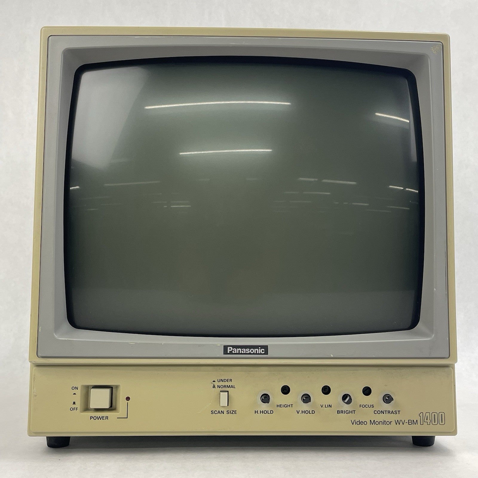 Panasonic WV-BM1400 Black and White Video Monitor For Parts