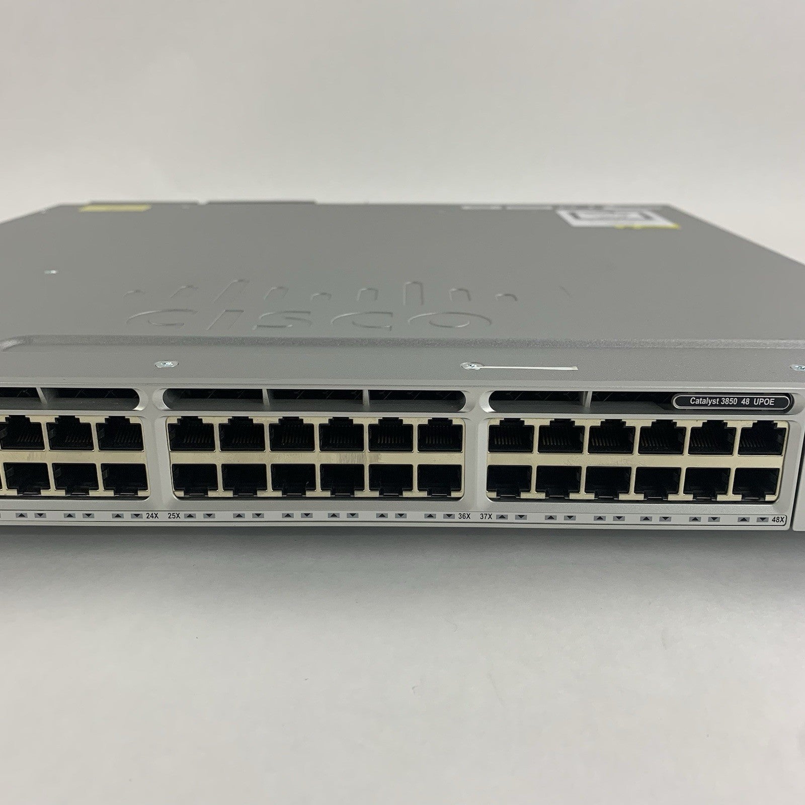 Cisco Catalyst WS-C3850-48U-S V06 48 Port Switch Tested w/C3850-NM-2-10G 2x PSUs3