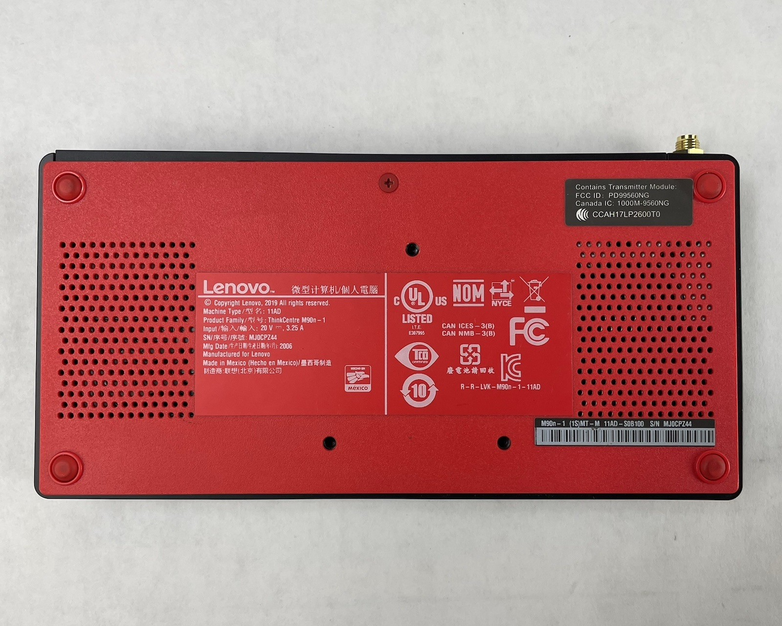 Lenovo Thinkcentre M90n-1 Micro i5-8265U 1.60 GHz 8 GB RAM No M.2/OS/AC