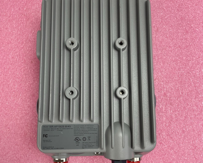Cisco AIR-AP1562E-B-K9 Aironet 1560 Outdoor WiFi Access Point Tested Reset