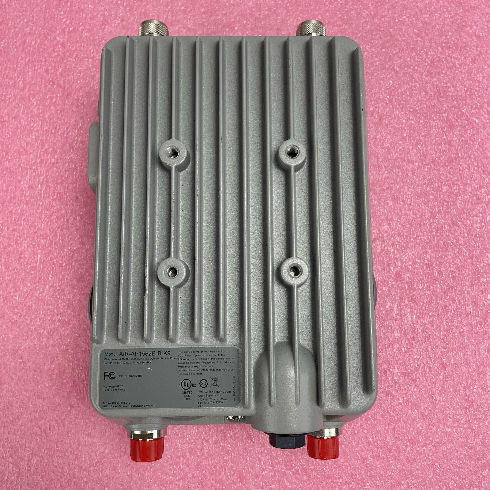 Cisco AIR-AP1562E-B-K9 Aironet 1560 Outdoor WiFi Access Point Tested Reset14