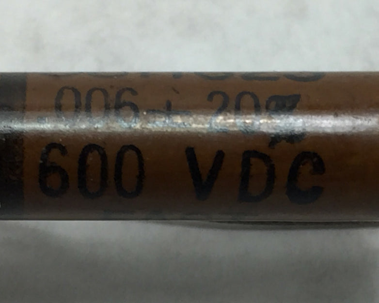 38H623 .006  600VDC 178703 Capacitor  Lot of 4