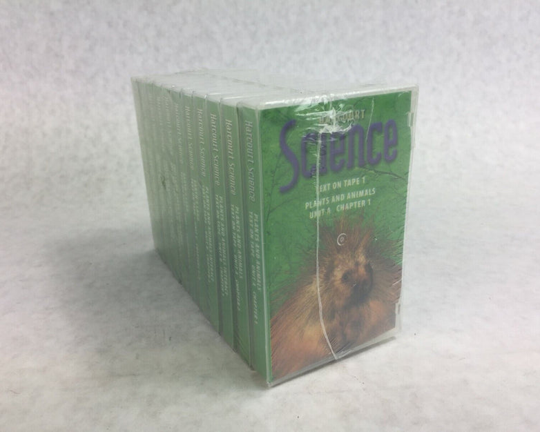 Harcourt Science Grade 3 Text On Tape Units A-F (Lot of 11)
