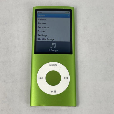 Apple iPod Nano 4th Gen A1285 16GB Green Version 1.0.4
