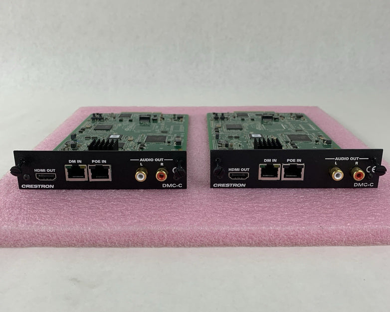 Crestron DMC-C 6504086 DigitalMedia Switcher HDMI Digital Input Card Lot of 2x