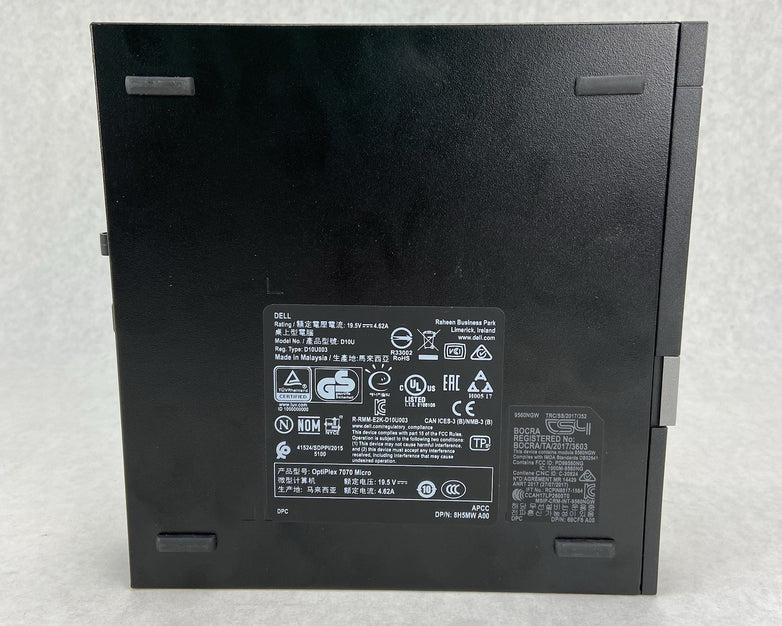 Dell Optiplex 7070 Micro Intel Core i7-9700T 2GHz 8GB RAM No HDDOSAC