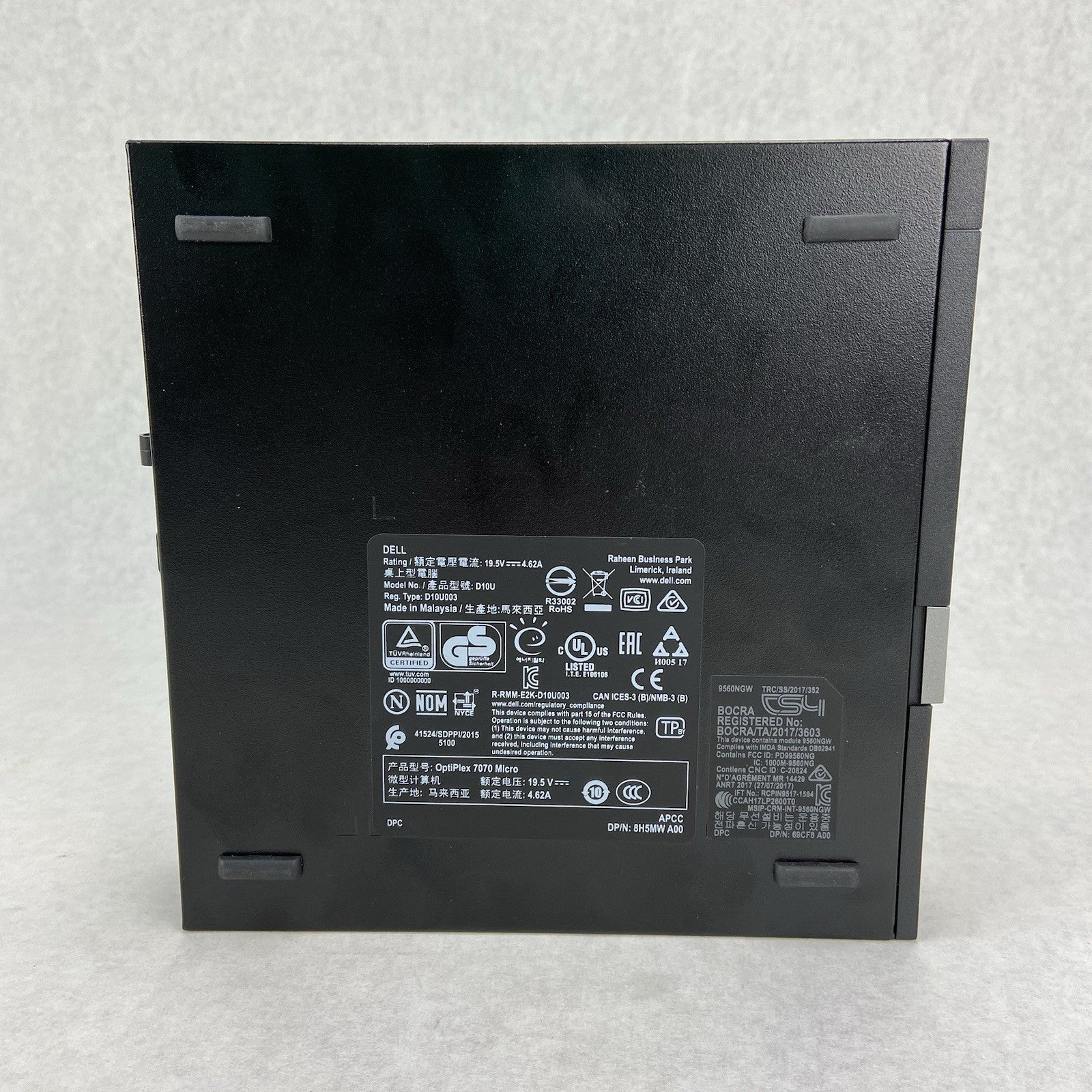 Dell Optiplex 7070 Micro Intel Core i7-9700T 2GHz 8GB RAM No HDDOSAC4