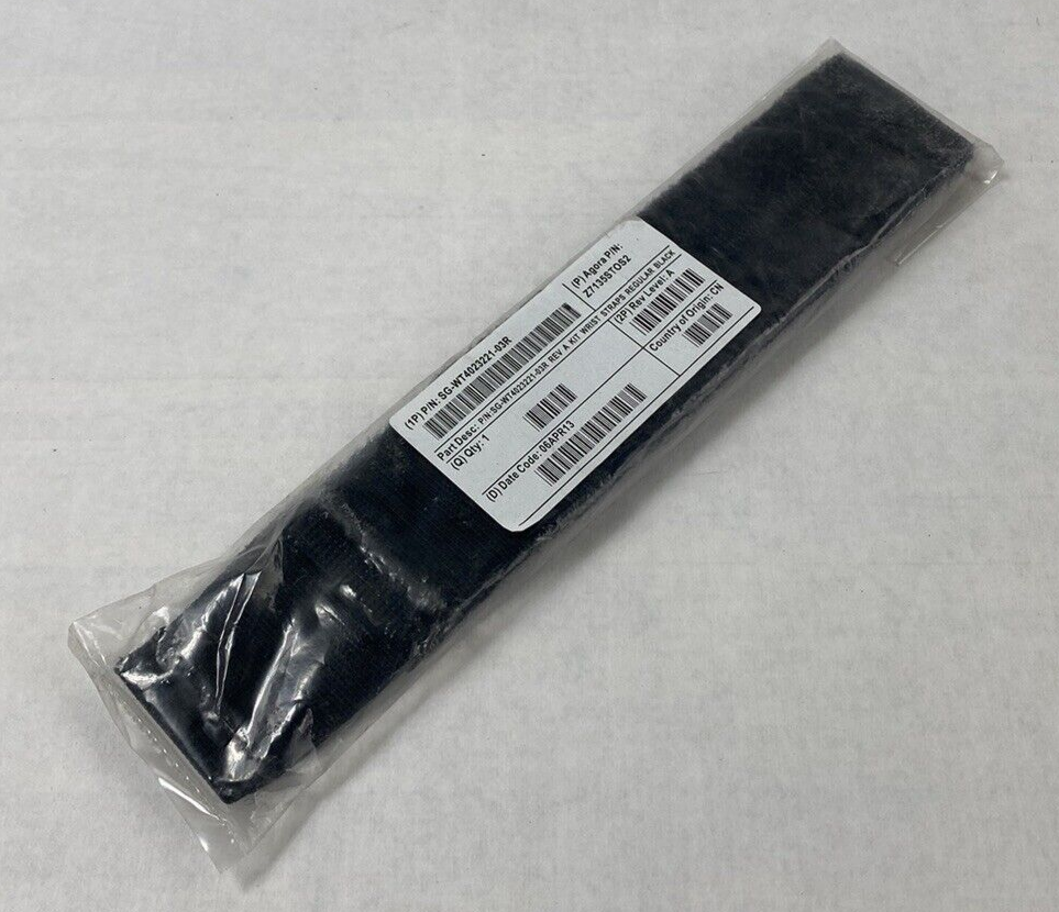 Lot of 3 Genuine OEM Zebra SG-WT4023221-03R 10" Black Wrist Straps