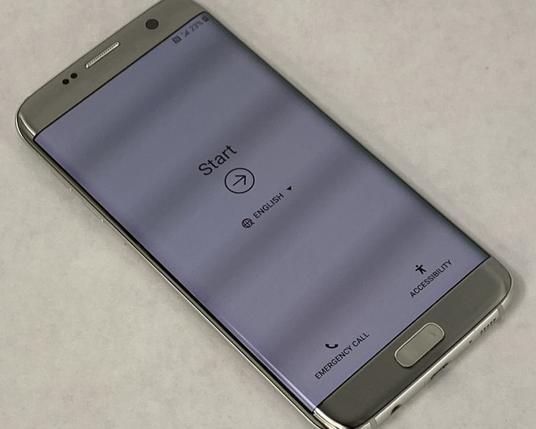Samsung Galaxy S7 Edge SM-G935V Verizon 32GB 5.5" Silver Titanium