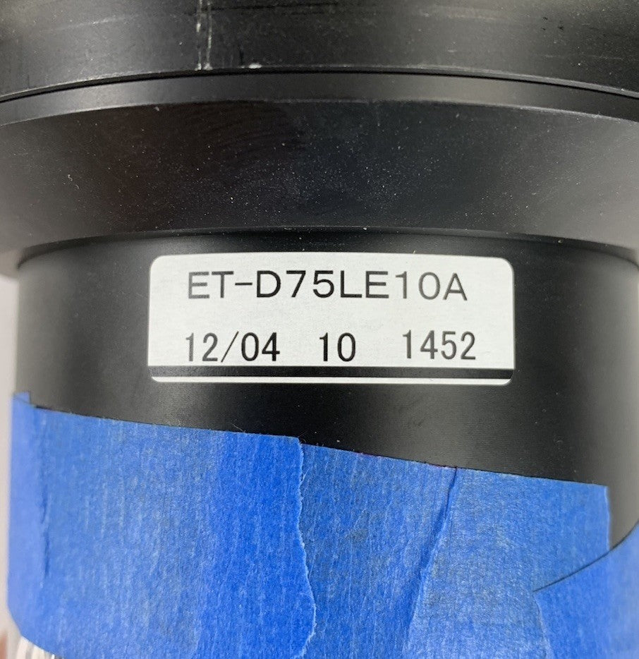 Panasonic ET-D75LE10 DLP Projection Zoom Lens No Cap7