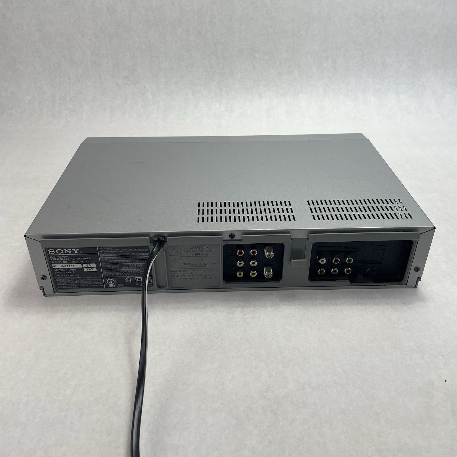 Sony DVD/VCR VHS Combo Player SLV-D560P  Tested/Working No Remote6