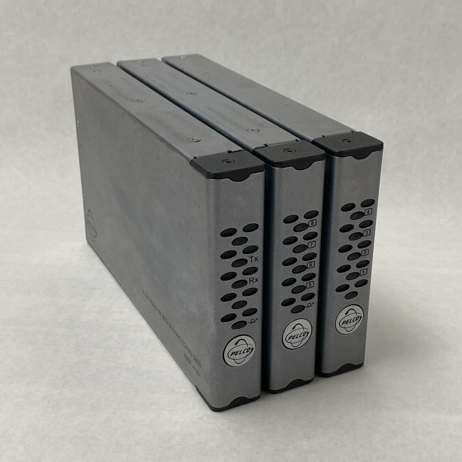 Pelco FT85081SSTR 8 Channel Video TX Single Mode Fiber Transmitter